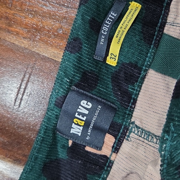 Anthropologie Maeve NWT Corduory Pants Size 32 - Picture 4 of 9